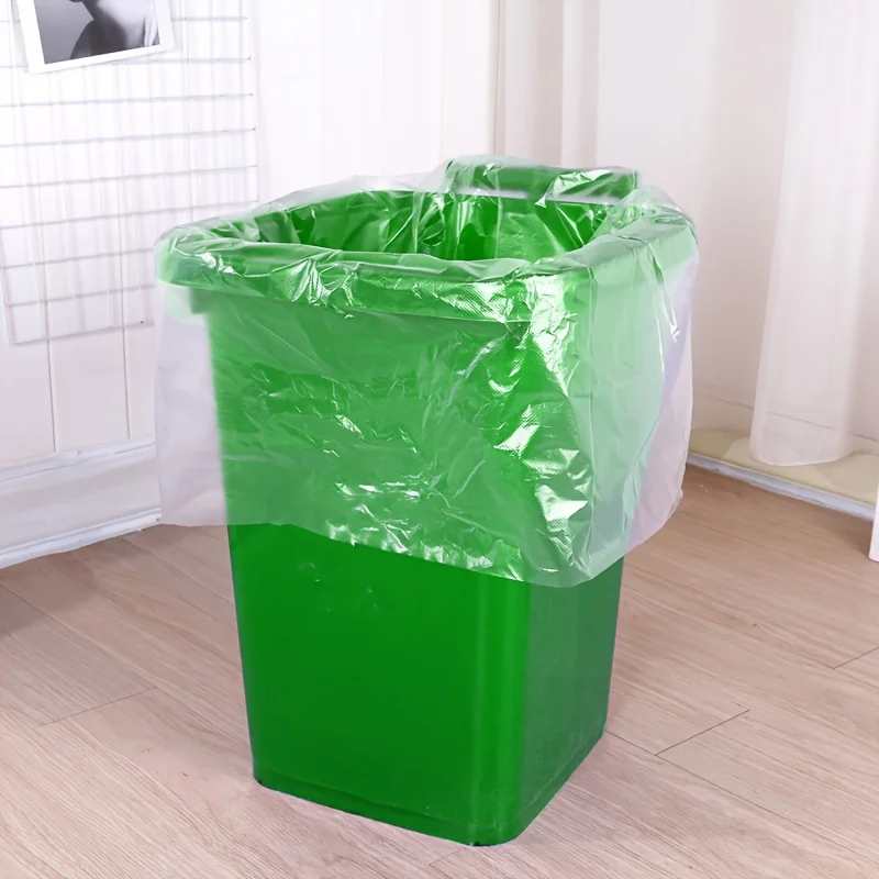 50PCS Clear Trash Bags Large C - Commercial Kitchen Bin review and price
